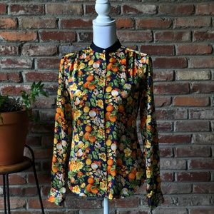 C. Wonder Fruit Print Button-Down